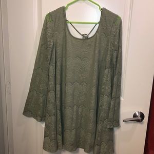 Alter’d State green lace dress